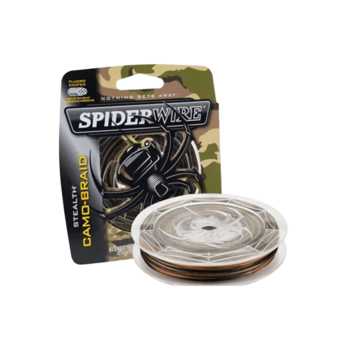 SPIDERWIRE STEALTH CAMO BRAID 8LB 125YD CAMO SCS8C-125