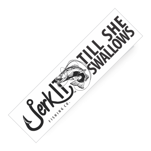 Bumper Sticker – Jerk It Till She Swallows