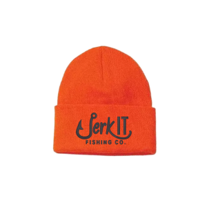 Knit Cuff Toque Fluorescent Orange
