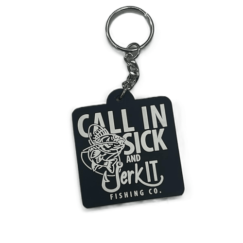 PVC Keychain - Call In Sick