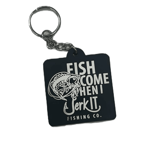PVC Keychain - Fish Come When I