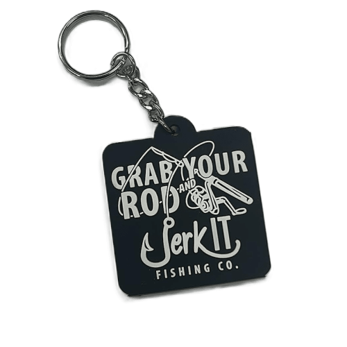 PVC Keychain - Grab Your Rod