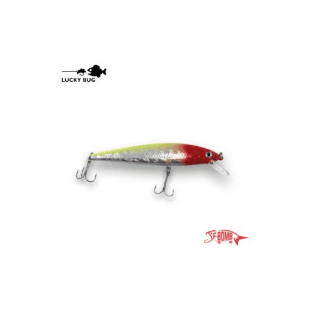 Lucky Bug F-BOMB – 4.3" Red Fiend