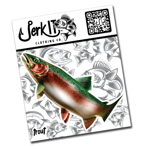 Trout Sticker