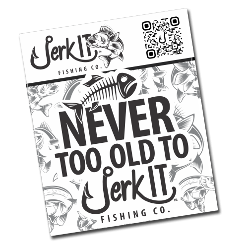 Never To Old Sticker