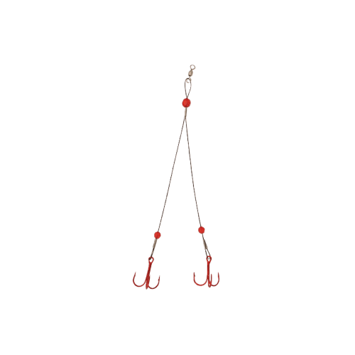 Jerk It Smelt Harness- #2 Treble Hook