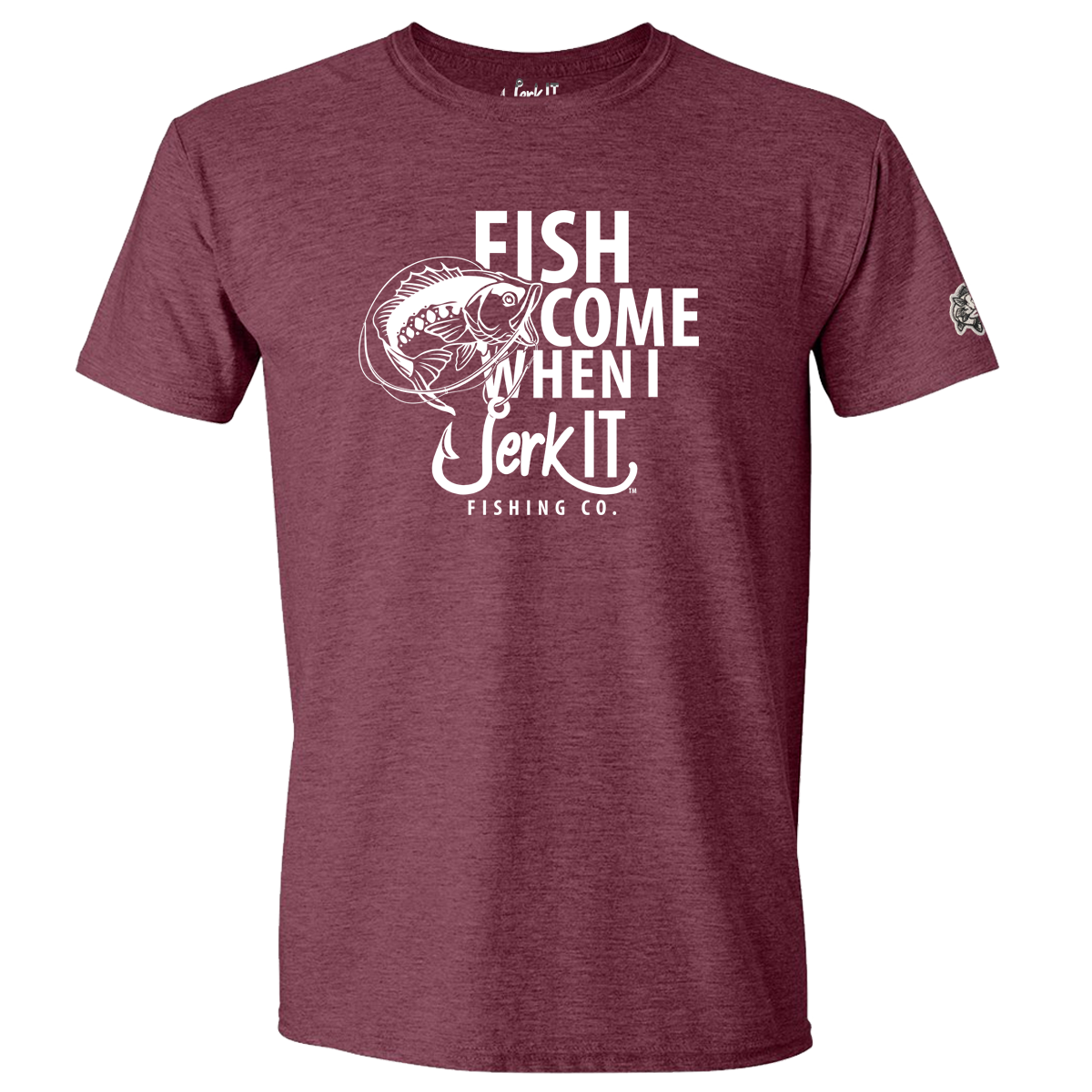 Fish Come When I Jerk It - T-Shirt - Image 2
