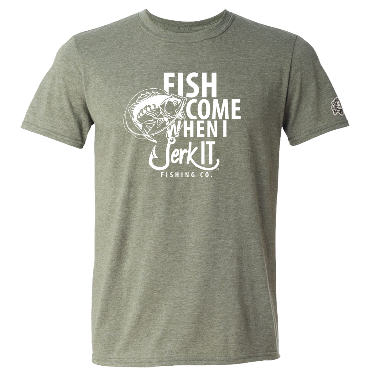 Fish Come When I Jerk It - T-Shirt