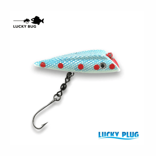 Lucky Bug 2.75" Lucky Plug - Blue Bomber