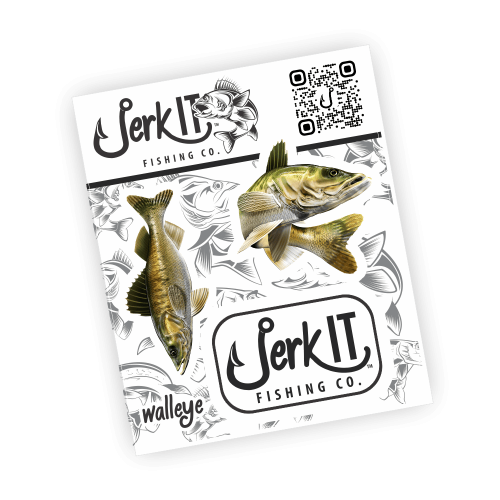 Walleye Small Sticker Pack