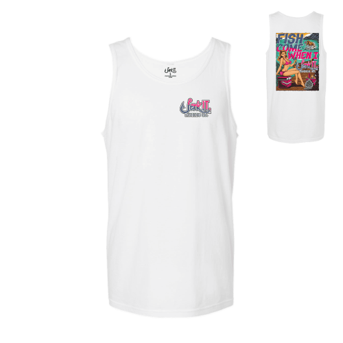 Fish Come When I Jerk It - Men's Tank Top