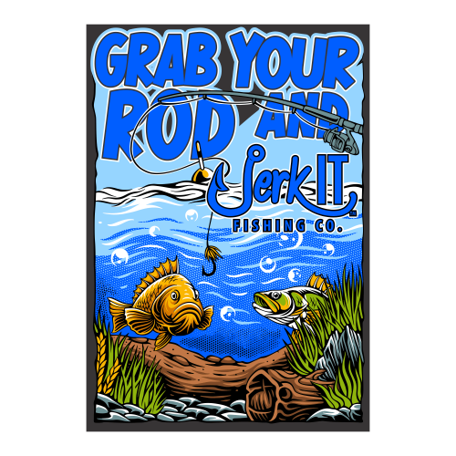 Poster - Grab Your Rod