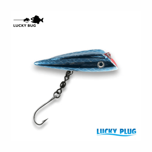 Lucky Bug 2.75" Lucky Plug - Blue Diamond Back
