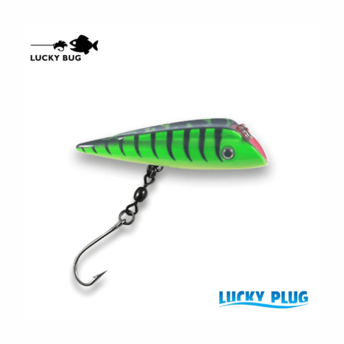 Lucky Bug 5" Lucky Plug - Glow Tiger
