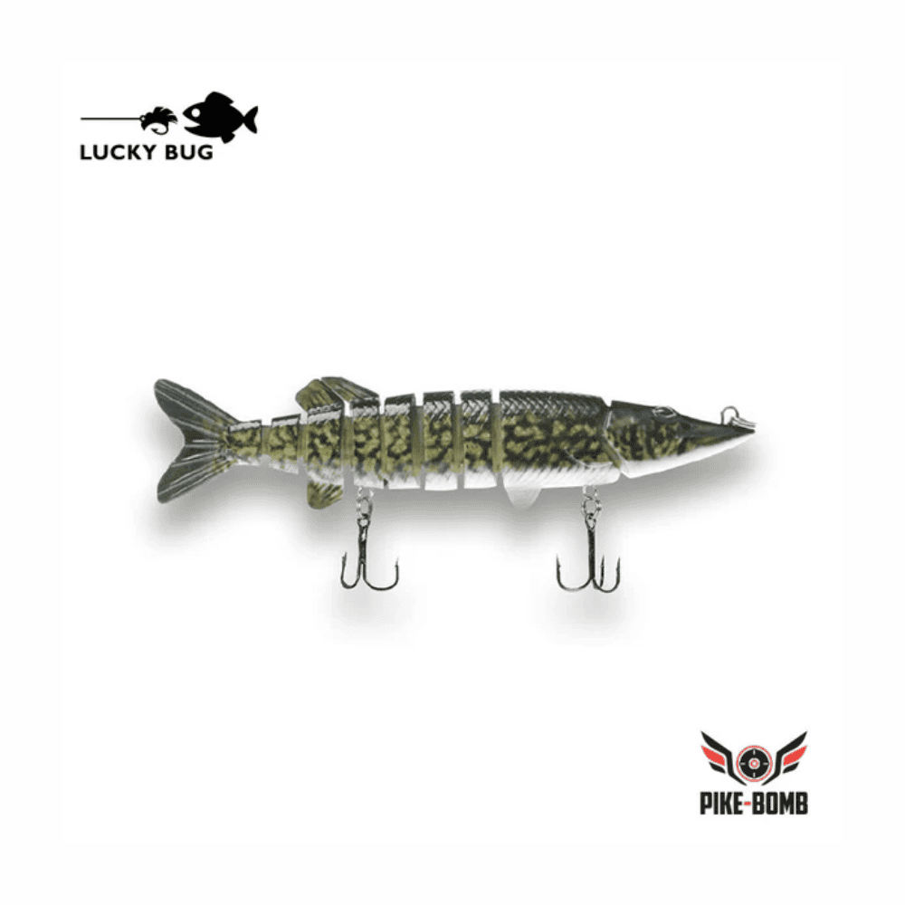 Lucky Bug 5" Pike Bomb - Fish Chow