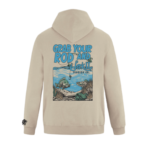 Retro Hoodie - Grab Your Rod