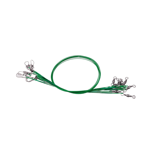Jerk It -12" Green Leaders with Swivels