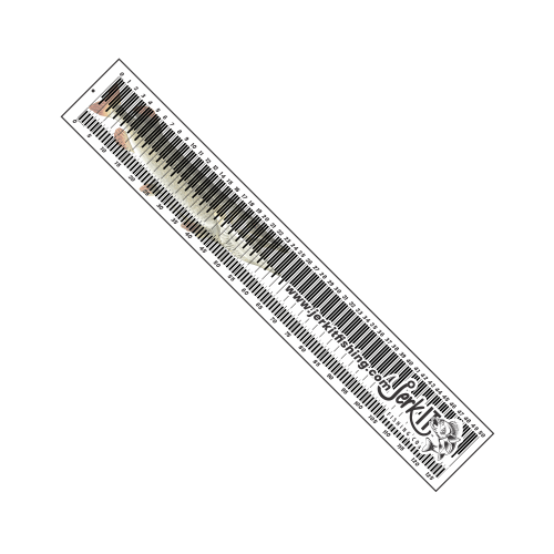 Waterproof PVC Fishing Ruler 50”