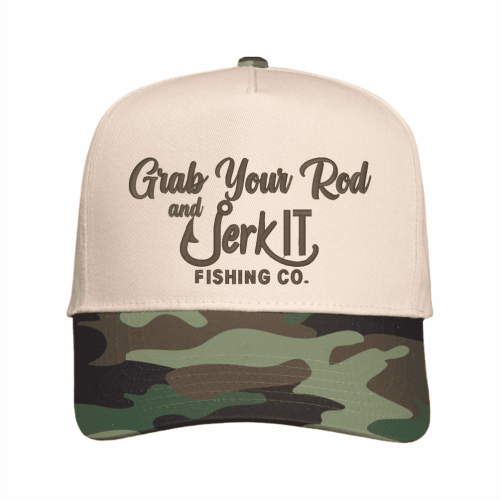 Retro Cap - Grab Your Rod