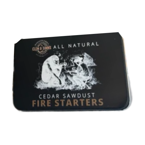 Clem & Simms - Cedar Sawdust Fire Starters