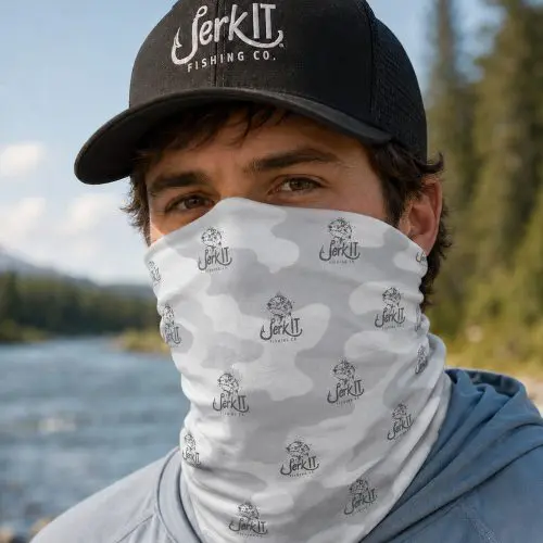 Jerk It Gator - Grey Camo