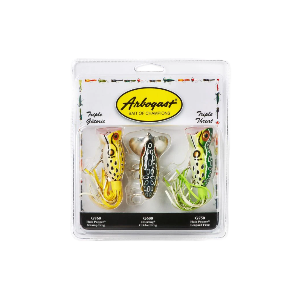 Aborgast Triple Threat Top Water 3 Pack