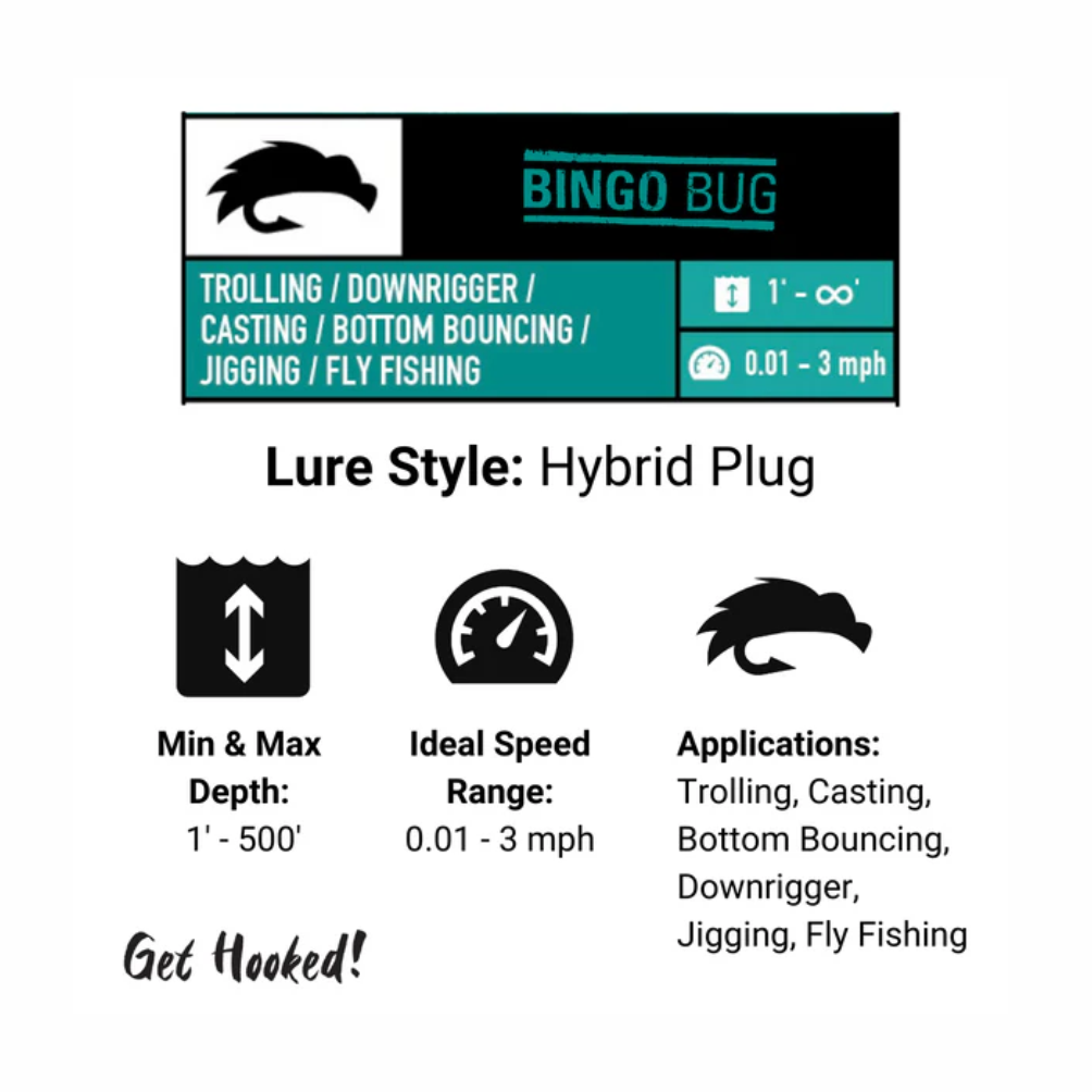 Lucky Bug Bingo Bug - #2 Silver Minnow - Image 2