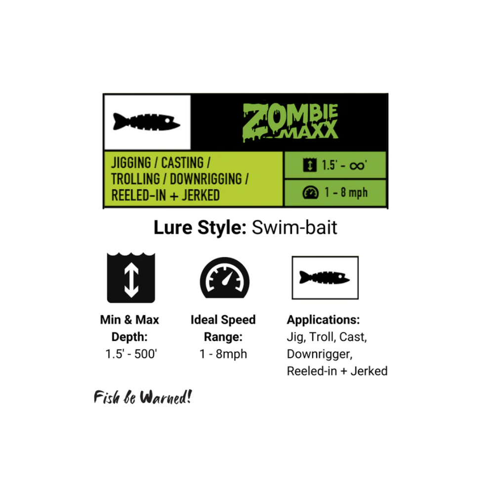 Lucky Bug 3" Zombie Maxx - Rainbow Trout - Image 2